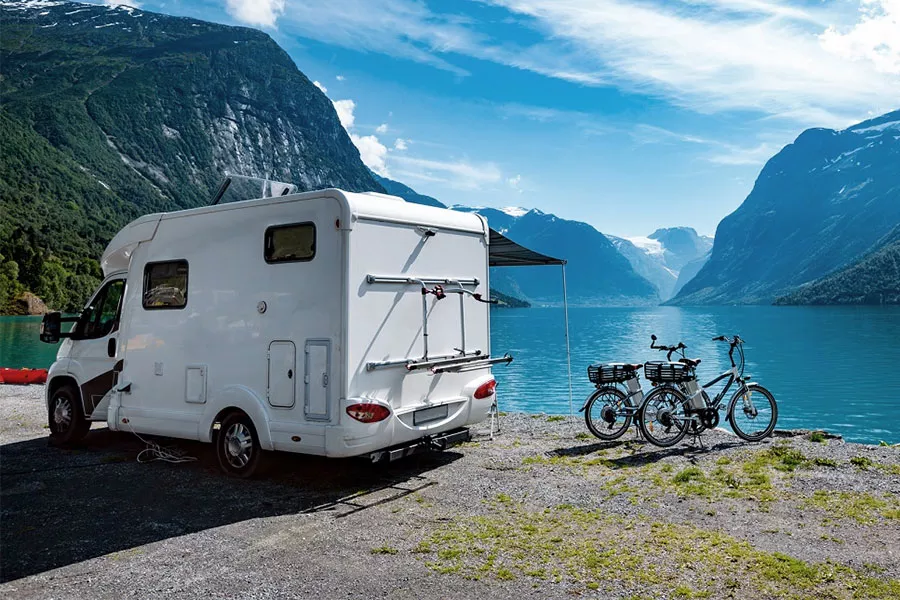 RV Caravan Mini Bus Tent Cooling AC Compressor